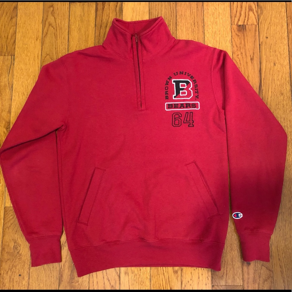 Brown university zip up sweater